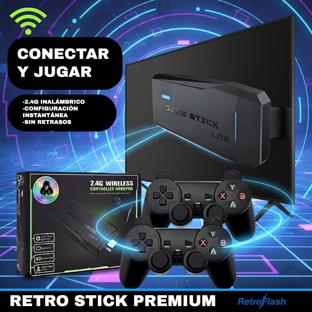 Consola de Juegos Inalámbrica Retro Stick™ / EDICIÓN LIMITADA